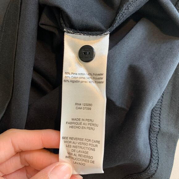 Travis Mathew Shirt Women XL Extra Large Black Performance Golf Polo Wick *LOGO - Picture 9 of 13